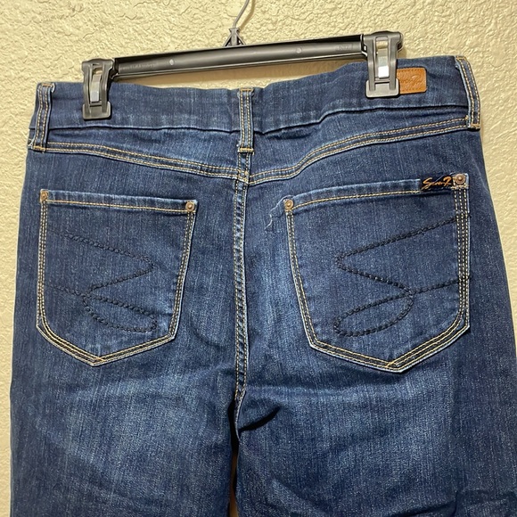 Seven7 Women's Tummyless High Rise Skinny Jeans. Very Good Condition. Size 12. - Picture 5 of 14